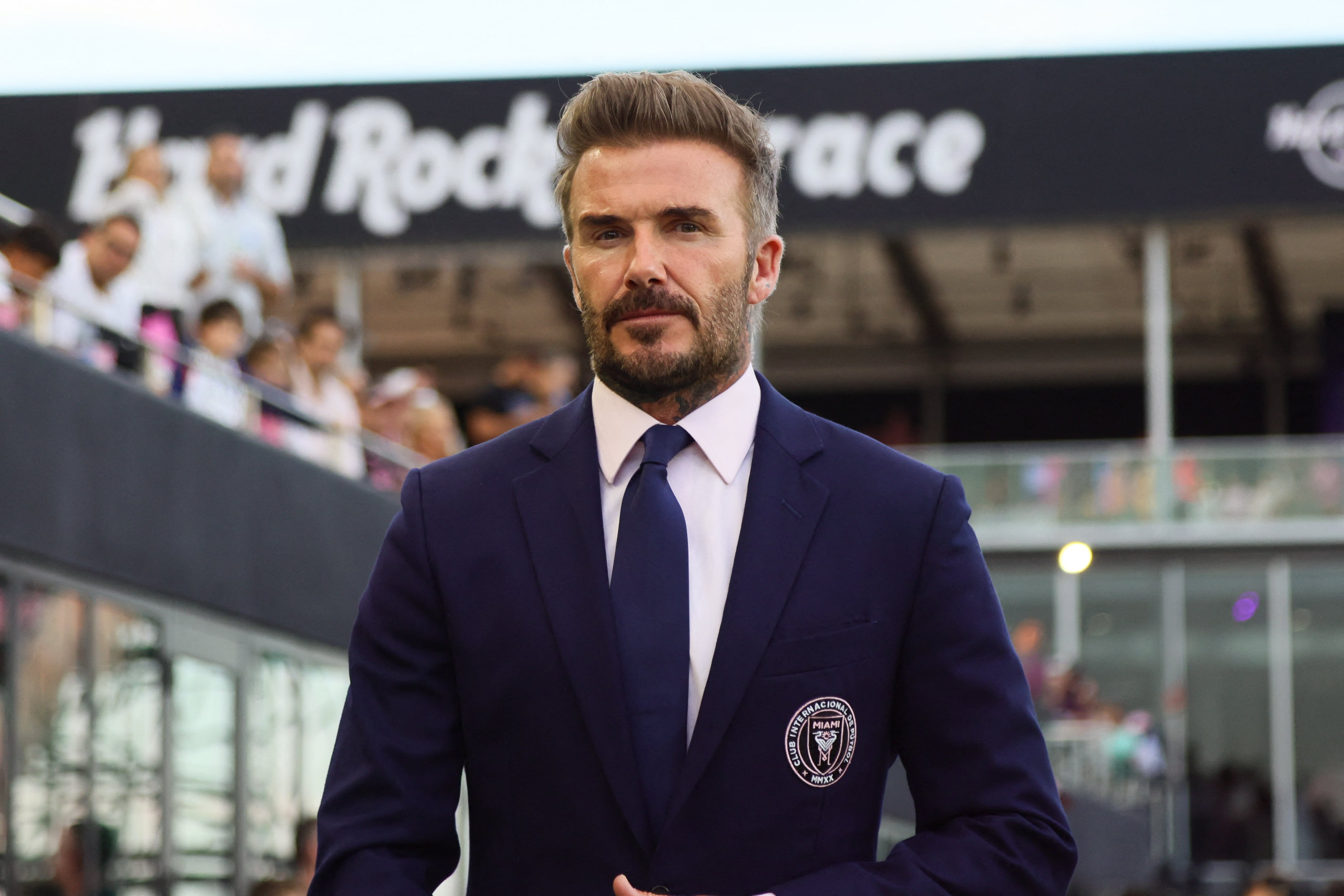 David Beckham impulsa su fortuna de USD 1.000 millones mediante disciplina, visión empresarial y valores familiares sólidos (Credit: Sam Navarro-USA TODAY Sports)