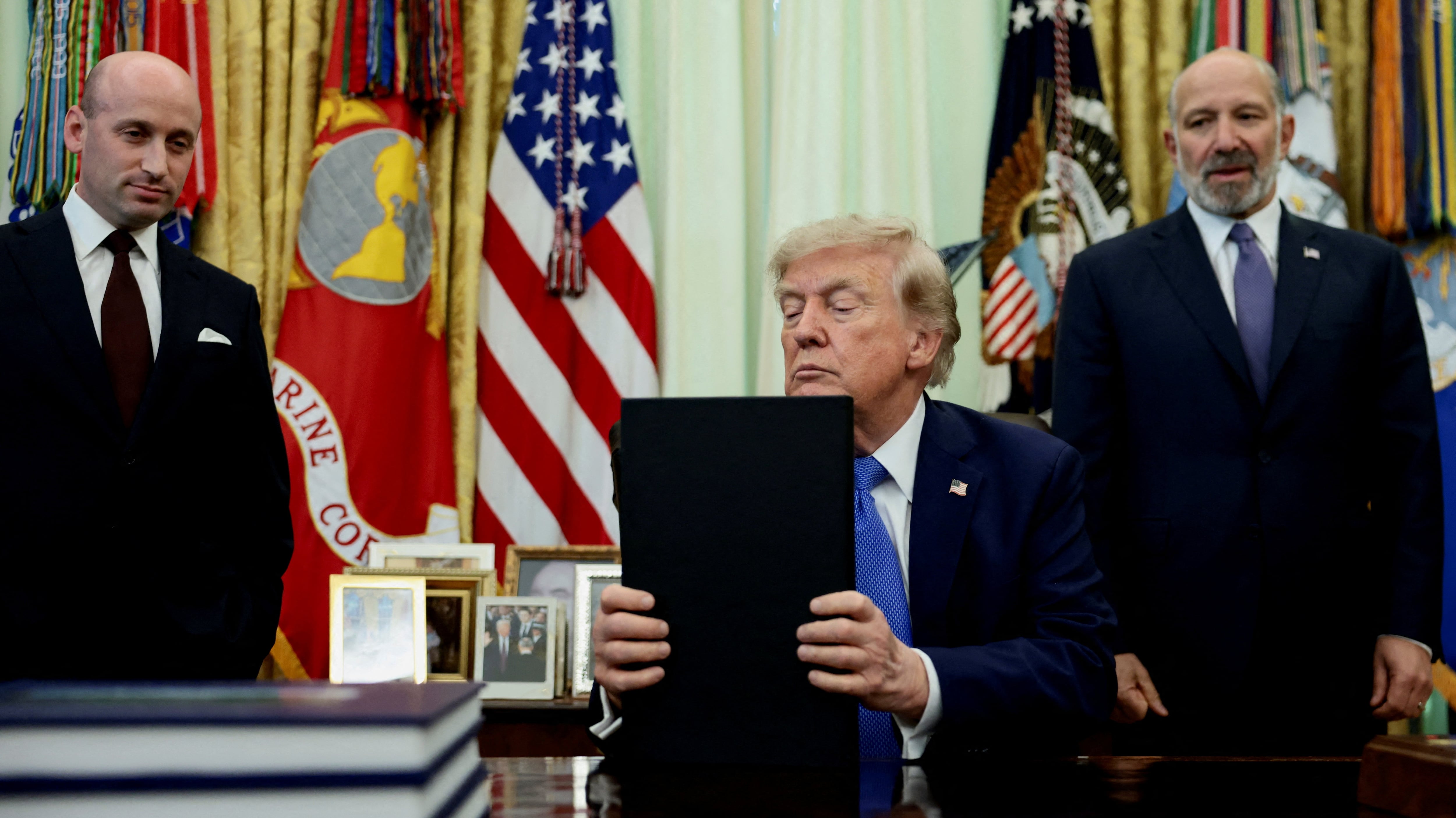 Donald Trump amenazó a Irán con un posible ataque contra el monte Pickaxe por sospechas sobre reservas de uranio altamente enriquecido. (REUTERS/Evelyn Hockstein/File Photo)