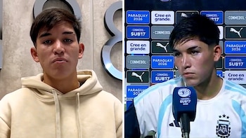 Un jugador de la selección argentina Sub 17 pidió disculpas públicas por su exabrupto tras perder la final ante Colombia