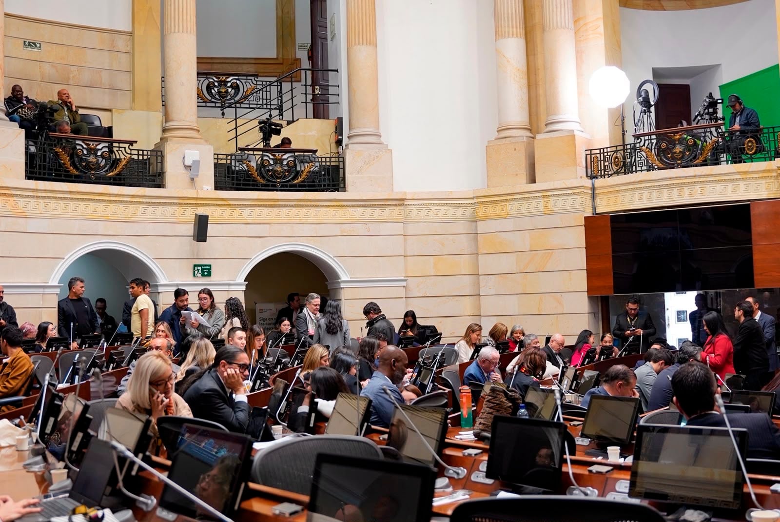 El presidente de la JEP pidió al Congreso revisar el presupuesto asignado para le Jurisdicción y evitar un recorte - crédito Senado de la República
