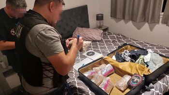 La PSA secuestro 8 kilos