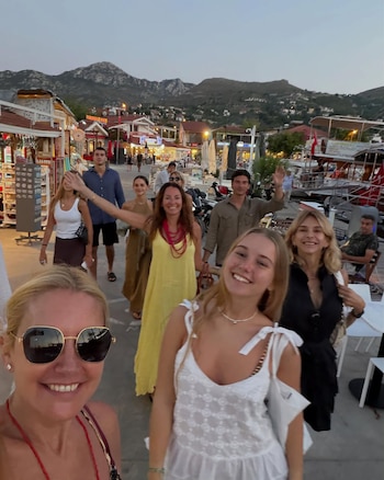 Las vacaciones de Valeria Mazza y su familia en tierras turcas