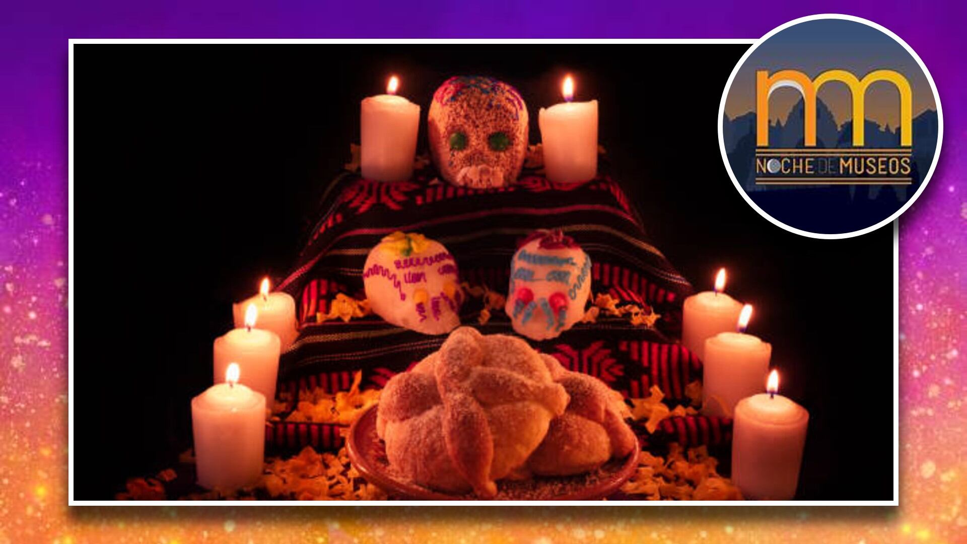 Noche de Museos en la CDMX. Diseño: (Jesús Tovar Sosa/Infobae)