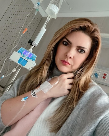 Ana Karina Soto fue internada