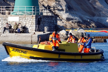 Integrantes de los equipos de