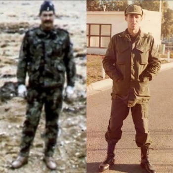 A la izquierda, Bob Iveson