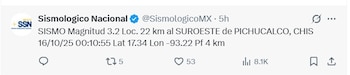 (X @SismologicoMX)
