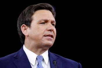 Ron DeSantis, en foto de