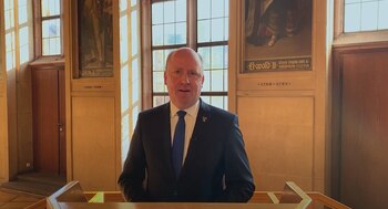 El alcalde de Fráncfort Uwe