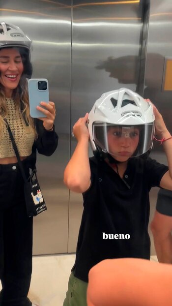 Jimena Barón viajó a Estados