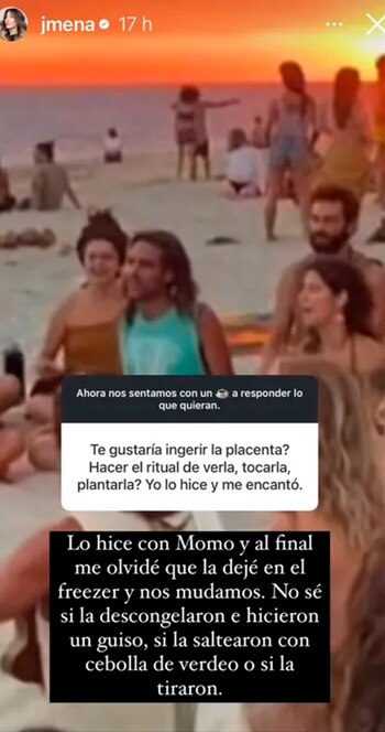 Jimena Barón reveló qué piensa