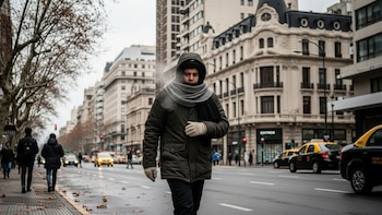 Con temperaturas muy bajas y cielo nublado: así estará el tiempo en el AMBA durante la primera semana del invierno