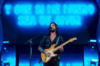 El cantante, compositor y músico