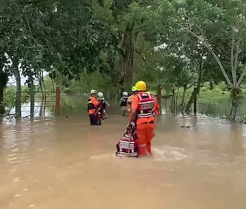 El aviso preventivo por lluvias y tormentas se mantiene hasta el 19 de agosto ante el incremento de la inestabilidad atmosférica asociado al paso de la onda tropical 35. Tomada de Instagram