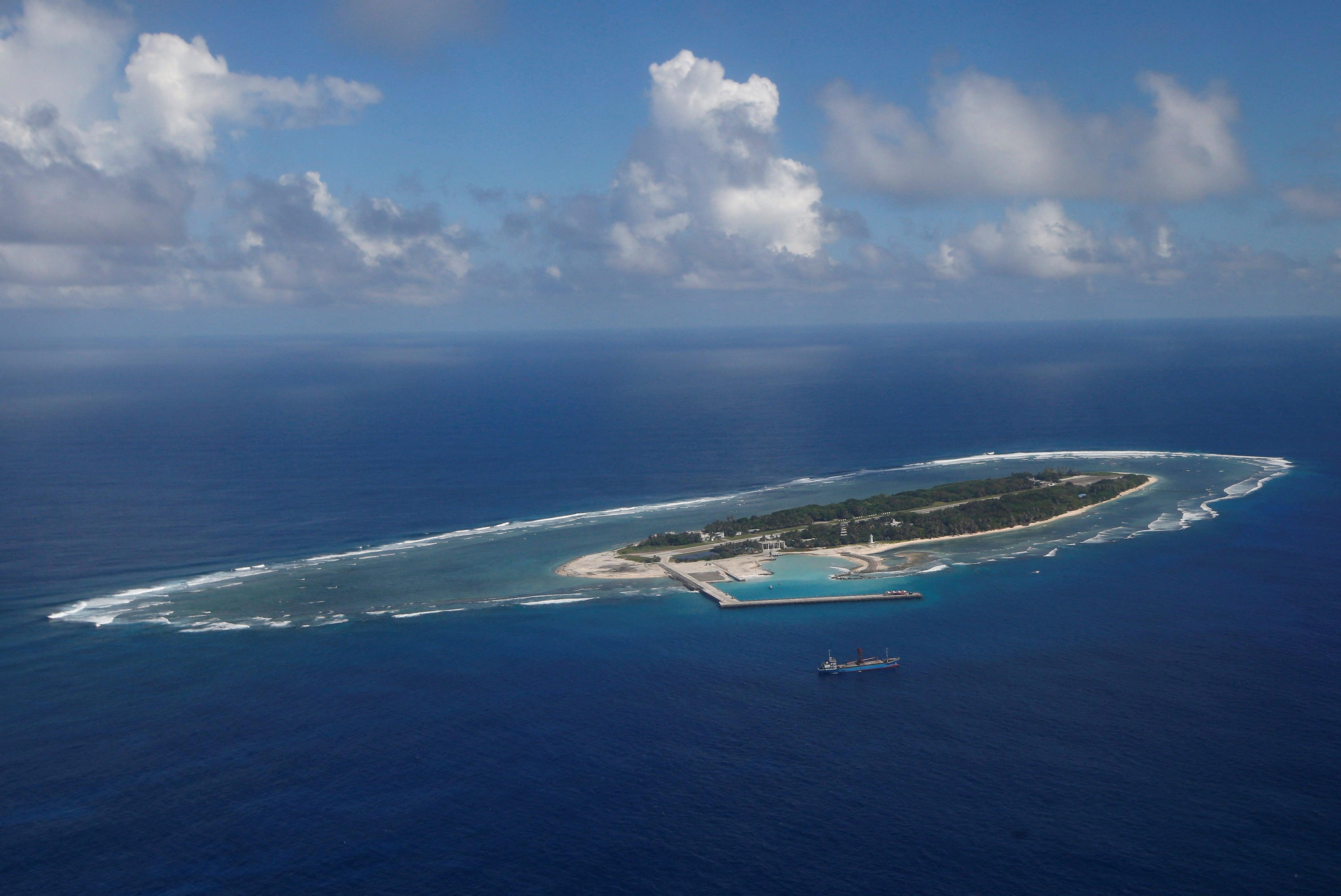Taiwán denuncia una nueva provocación naval china en la isla Taiping