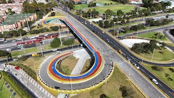Distrito inauguró puente en la calle 153 con autopista Norte para mejorar la movilidad en el norte de Bogotá