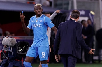 La imagen de Victor Osimhen