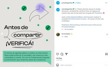 A través de su Instagram,