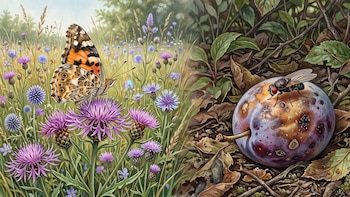 Cómo fue el experimento genético que activó una reserva neuronal oculta y permitió que las moscas vieran como mariposas
