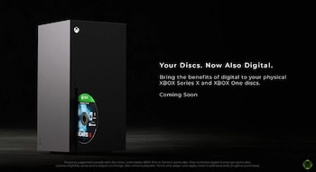Xbox busca convertir los juegos físicos en digitales con una nueva función.