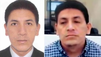 Díptico de un hombre, PSY. A la izquierda, un retrato formal con traje. A la derecha, un primer plano del mismo hombre en videollamada con camisa a cuadros