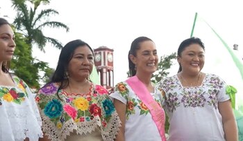 Claudia Sheinbaum, aspirante a la