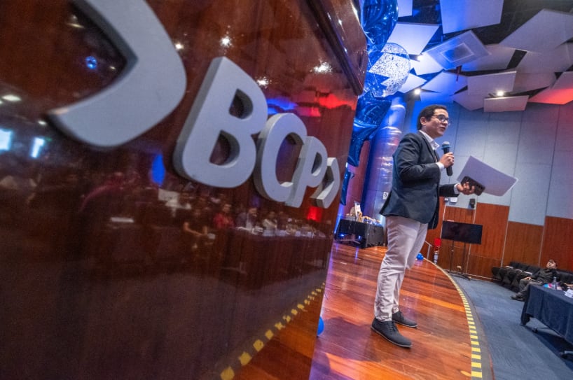 Andrés Flores, gerente de Educación y Salud Financiera del BCP. Foto: Difusión