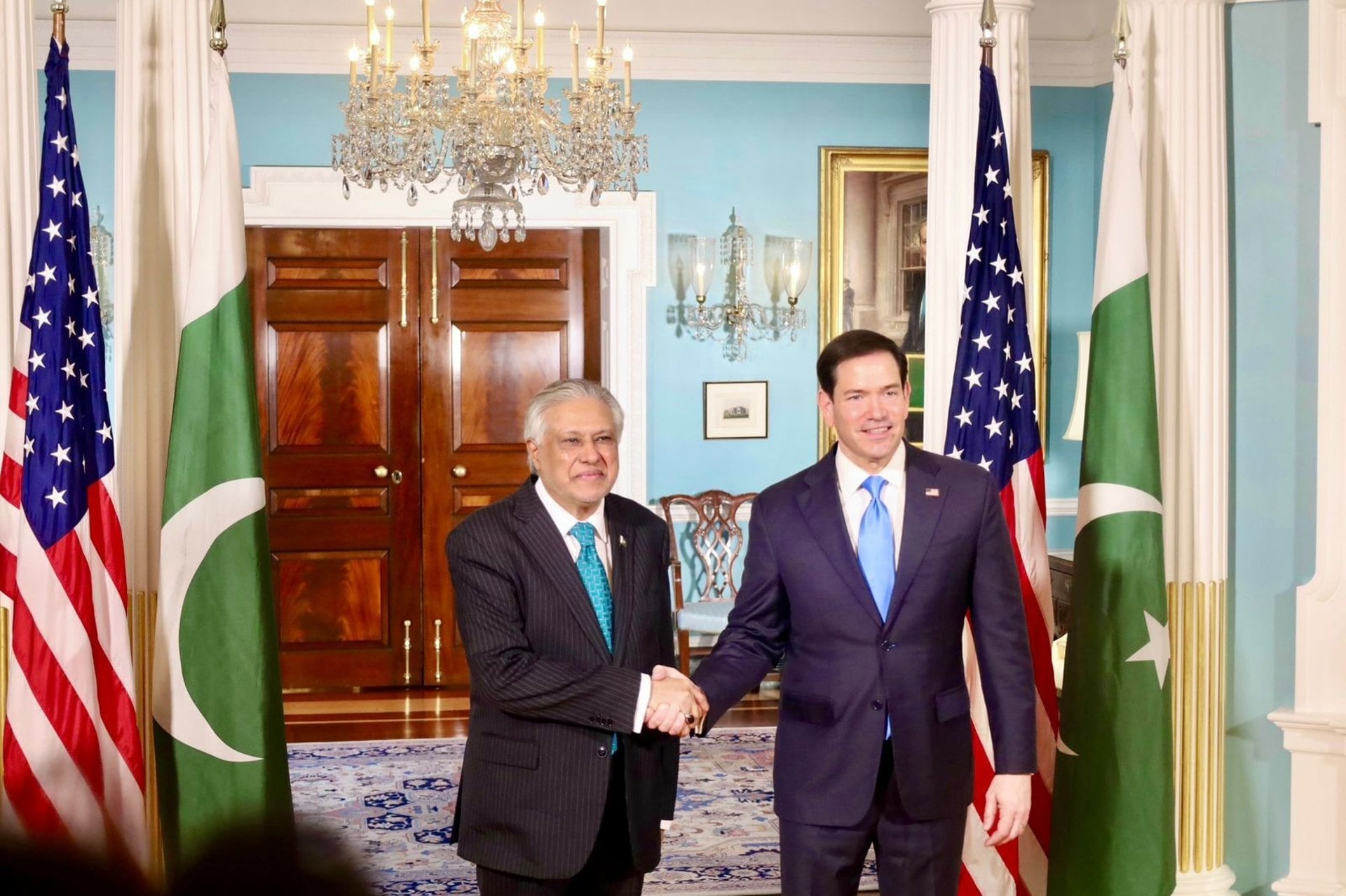 Rubio agradeció a Pakistán su papel