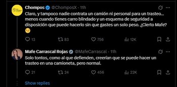 Mafe Carrascal contestó a críticas
