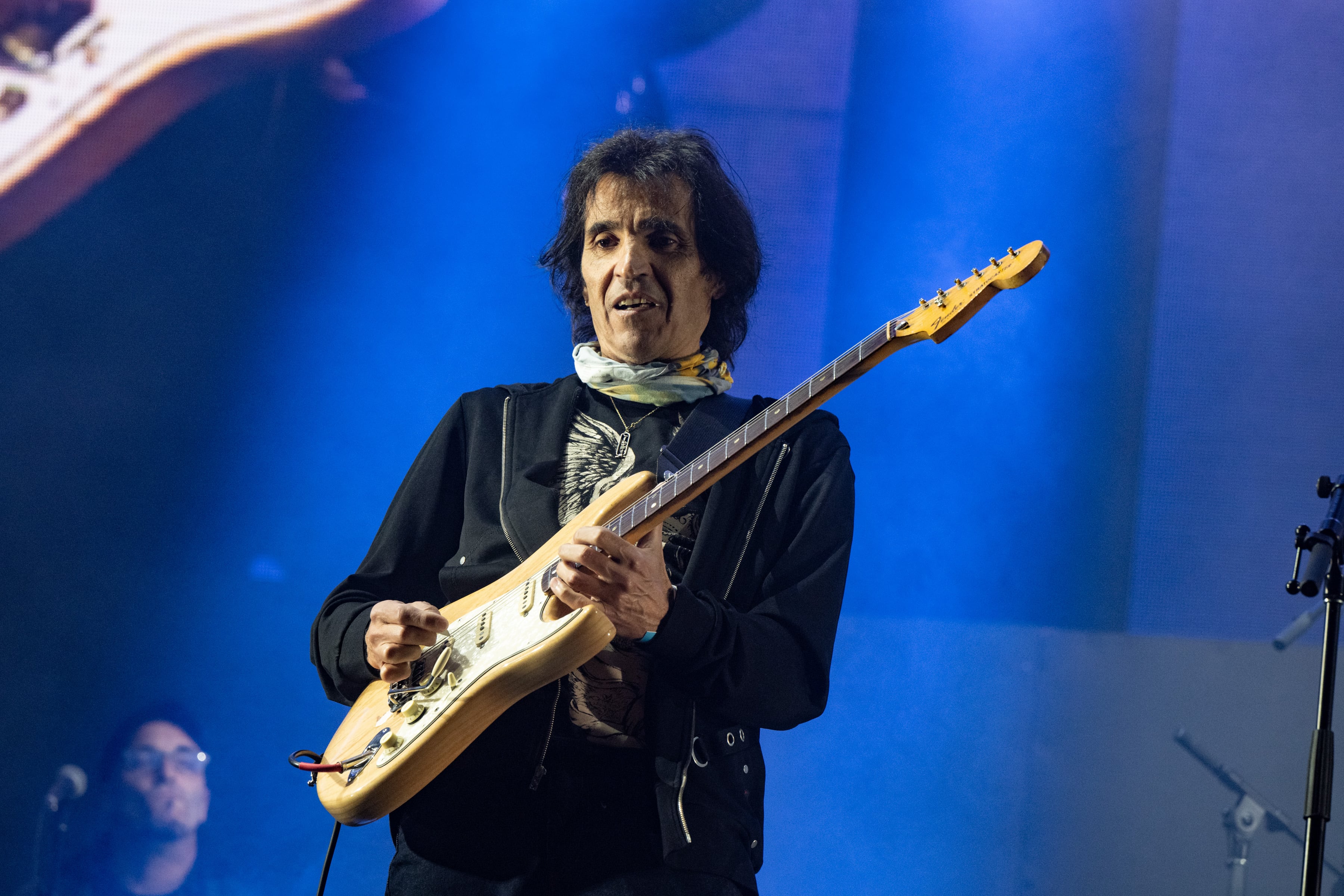 El guitarrista y fundador de Los Enanitos Verdes, Felipe Staiti, falleció a los 64 años en Mendoza tras complicaciones de salud (Photo by Scott Dudelson/Getty Images)