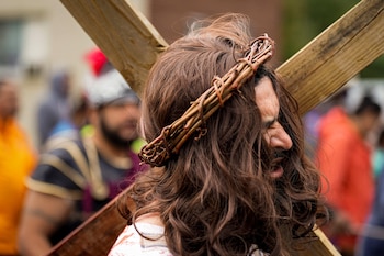 El Vía Crucis, una tradición