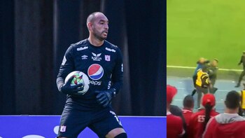 El guardameta Diego Novoa fue