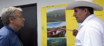 El excombatiente Alexander Parra fue