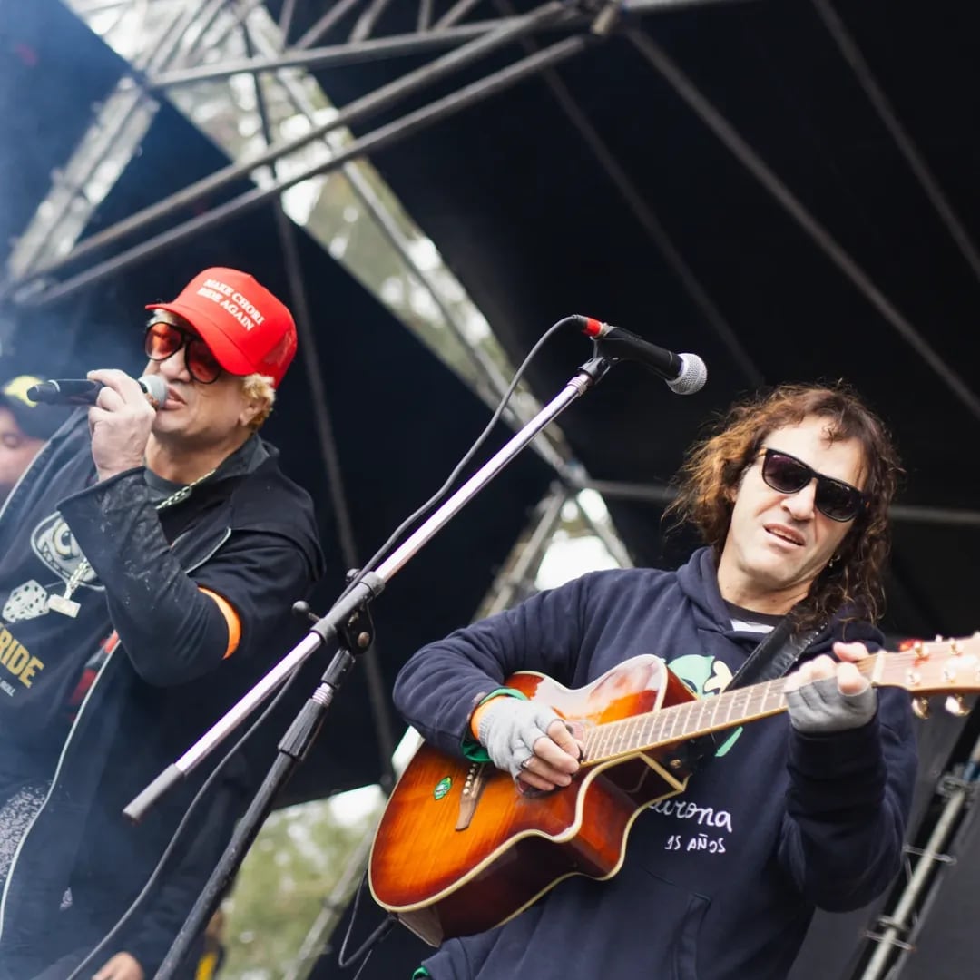 El video del regreso de Pity Álvarez al escenario viralizó en redes tras recibir el respaldo de Andrés Calamaro, autor de 'Flaca'