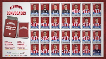 Paraguay vs Uruguay: partido por