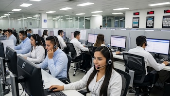 La demanda laboral en El Salvador se concentra en call centers, textiles y comercio, según encuesta empresarial