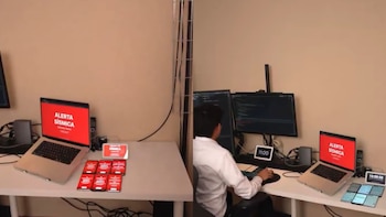 Así se activó la alerta