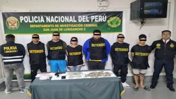La organización criminal está conformada