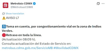 Avance en tiempo real de