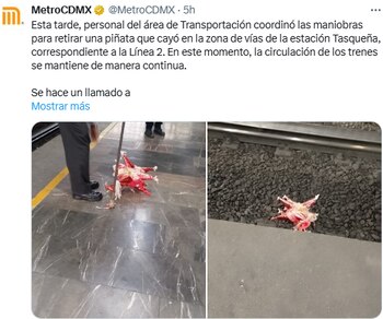 (X/@MetroCDMX)