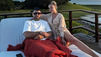 El Kun Aguero y Sofia