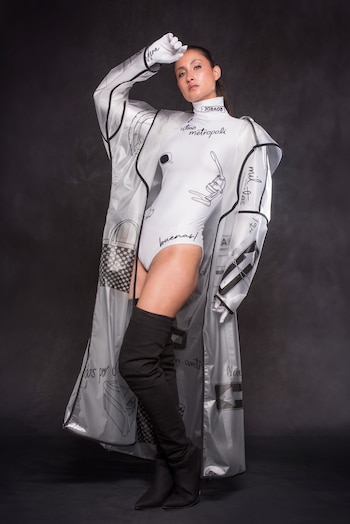 Durante el lanzamiento el desfile