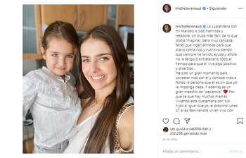 (Foto: Instagram Michelle Renaud)