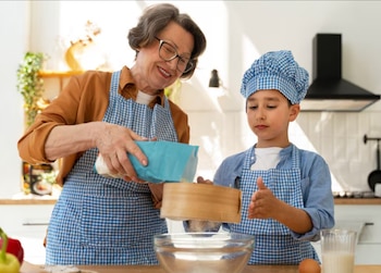 Cocinar en familia fomenta la