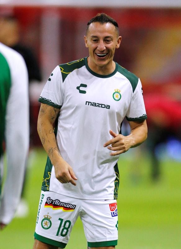Foto de archivo de Andrés Guardado, mediocampista del León. Estadio Jalisco, Guadalajara, México. 18 de enero de 2025.REUTERS/Fernando Carranza