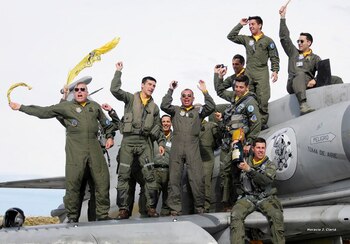 El capitán Gonzalo Fabián Britos