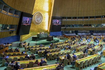 La revisión del tratado de prohibición de ensayos nucleares se llevó a cabo en la sede de la ONU en medio de crecientes tensiones globales (EFE)
