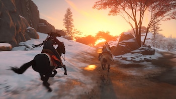 Ghost of Yotei se posiciona como uno de los mejores exclusivos de PS5, recomendado para los fans de la consola.(Infobae)