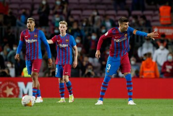 Gerard Piqué ingresó en el