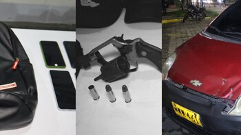 Estos fueron los objetos incautados